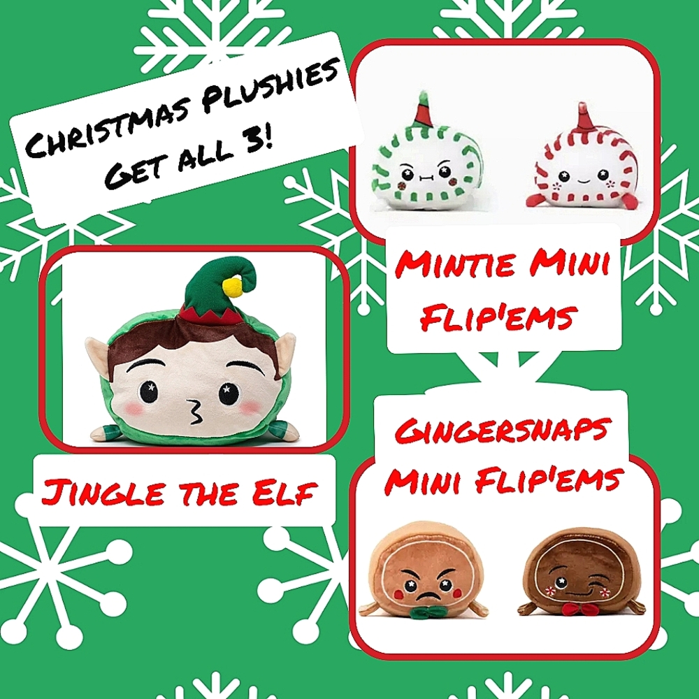 Christmas Character plushies